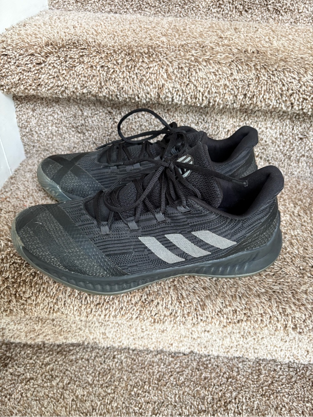adidas Black Men's Athletic Training Shoes 600001